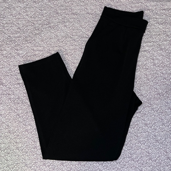 Floerns Women's Solid High Waist Tapered Ankle Stretch Work Pants - Picture 8 of 10